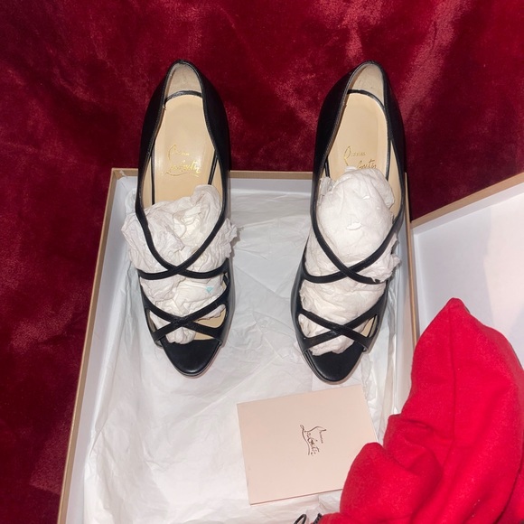 MADEMOI TOP CHRISTIAN LOUBOUTIN RED BOTTOMS - Picture 3 of 11